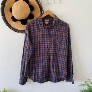 🍂 Truly Plaid Cotton Button Down Flannel Shirt 🍂